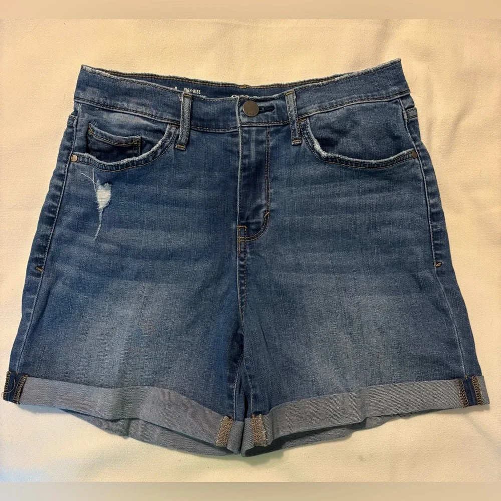 Ana denim distressed shorts